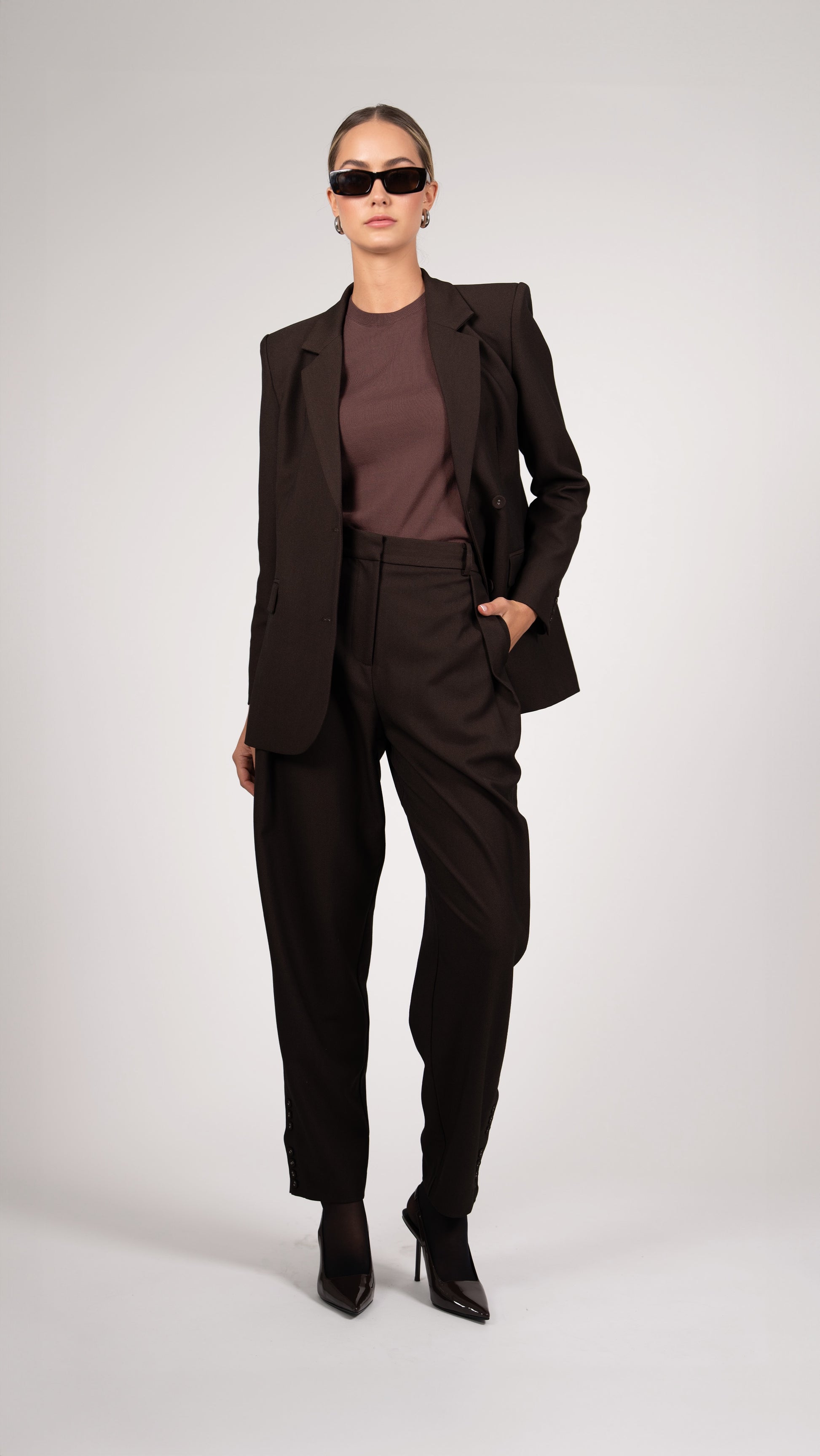 Olympia Trousers - Chocolate Parentezi