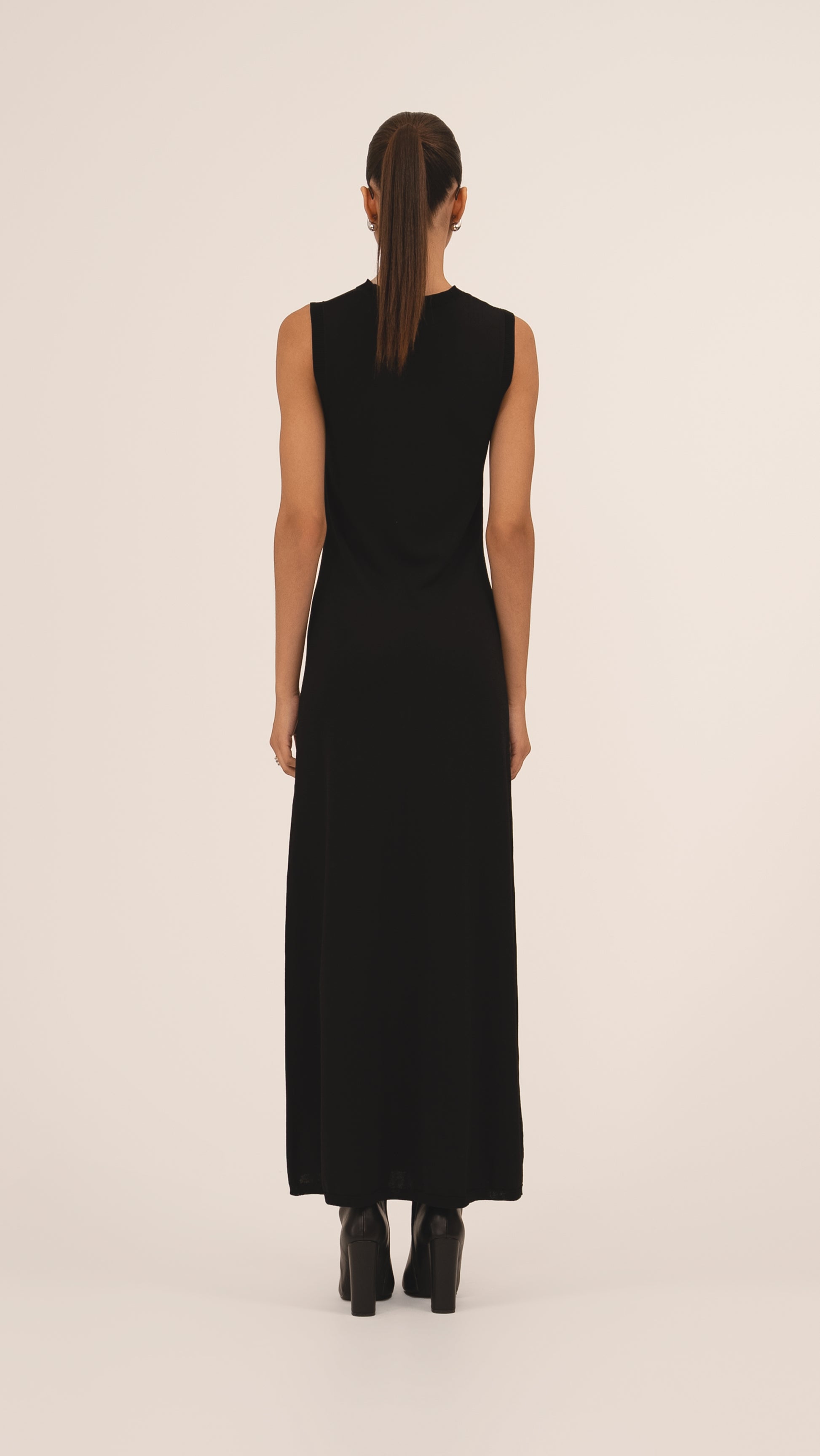 Marylin Knit Dress- Black Dress Parentezi
