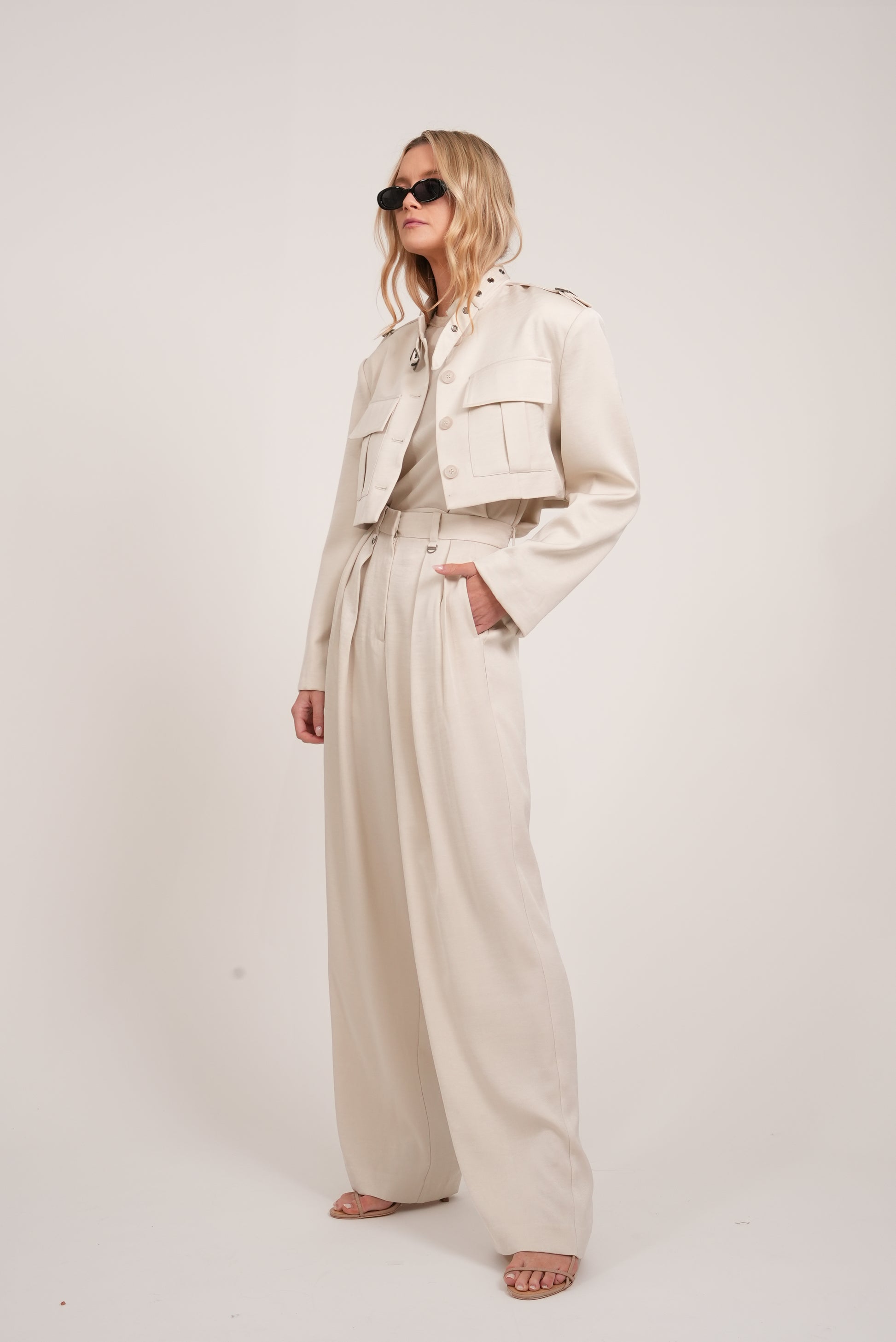 Quinn Jacket - Bone Blazer Parentezi