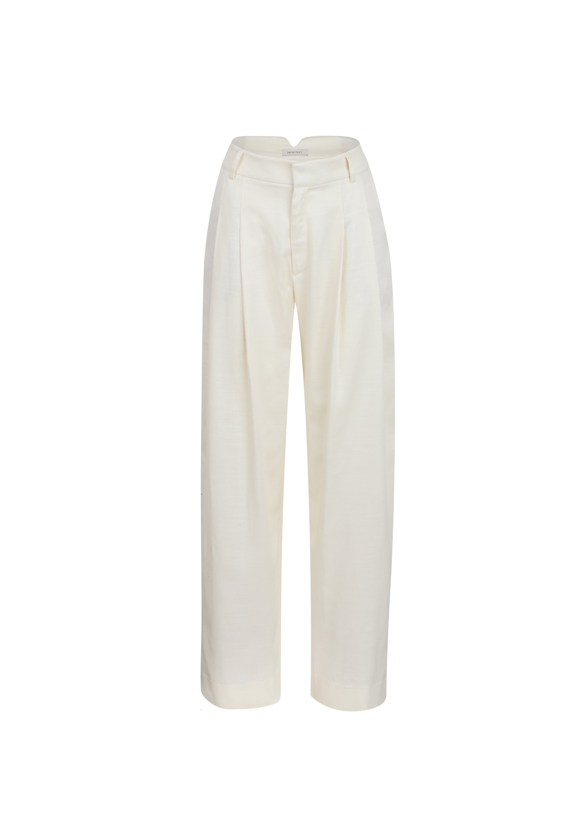 Delphine Trousers - Ivory BOTTOMS Parentezi