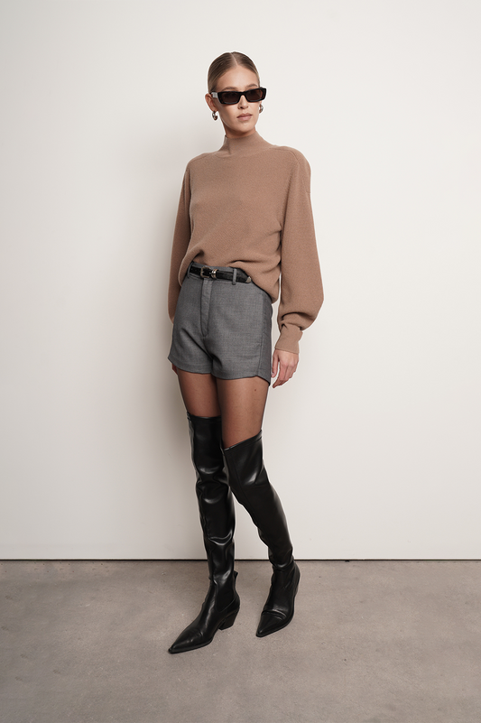 Camille Mini Short - Grey Shorts Parentezi