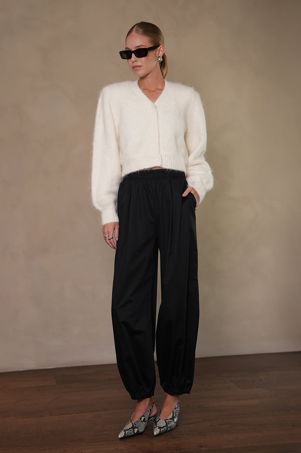 Violette Sweater - Ivory Tops Parentezi