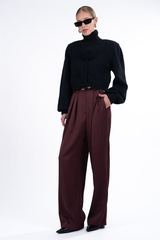 Violette Sweater - Black Tops Parentezi