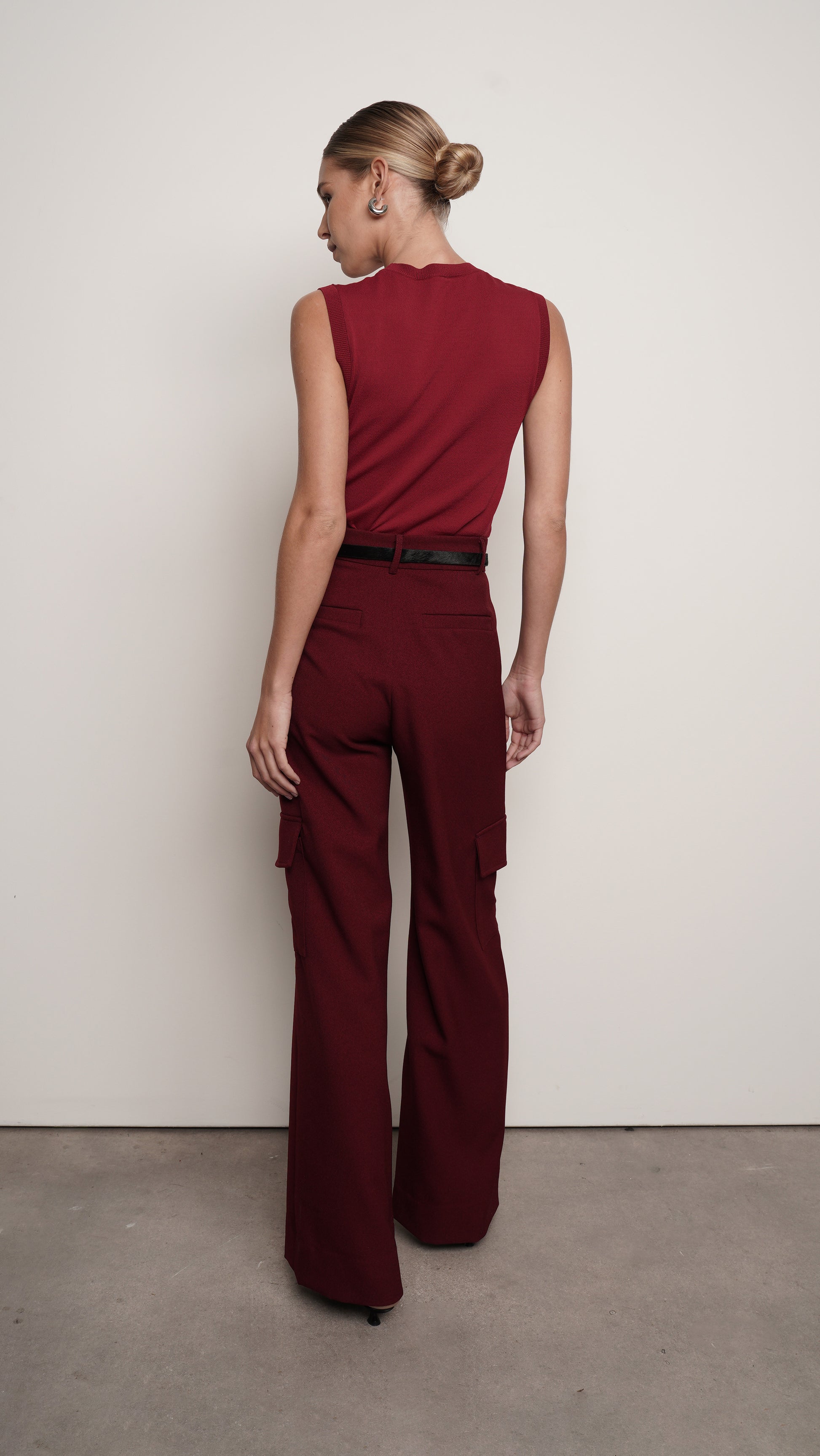 Piper Pant - Burgundy Pants Parentezi