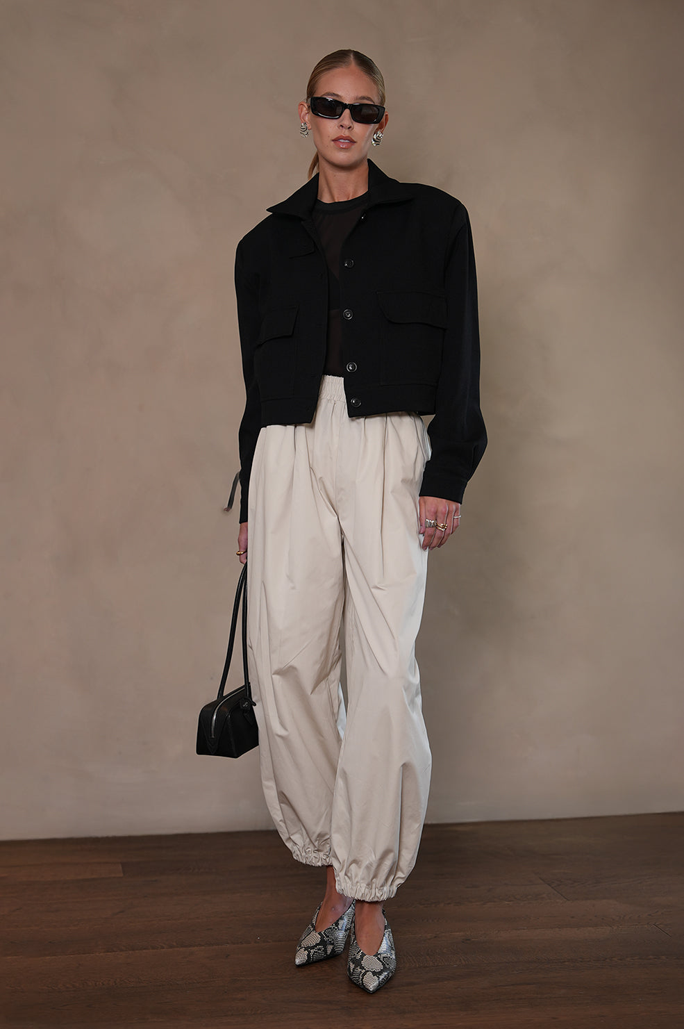 Bella Pants - Taupe BOTTOMS Parentezi