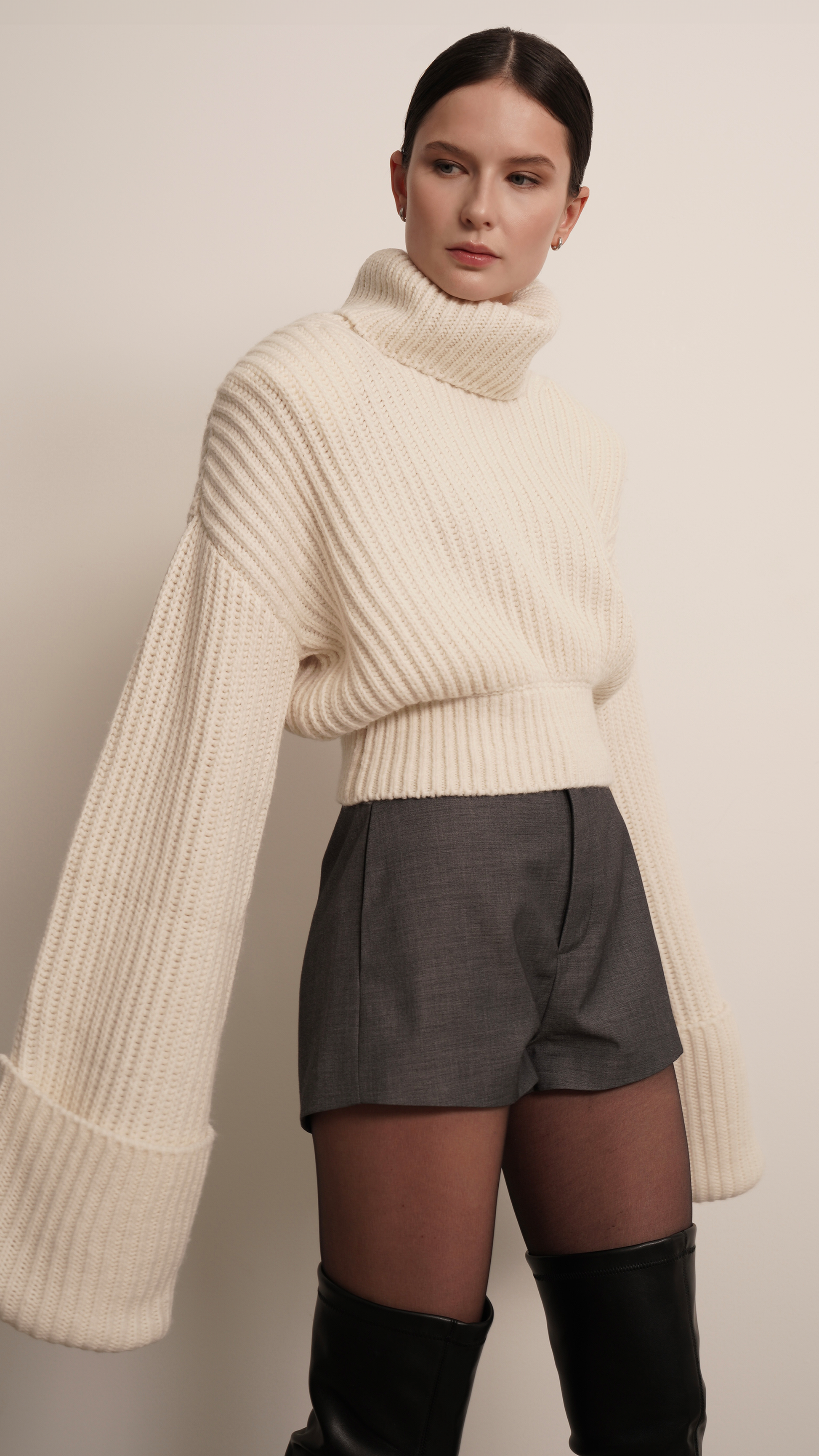 Camille Mini Short - Grey Shorts Parentezi