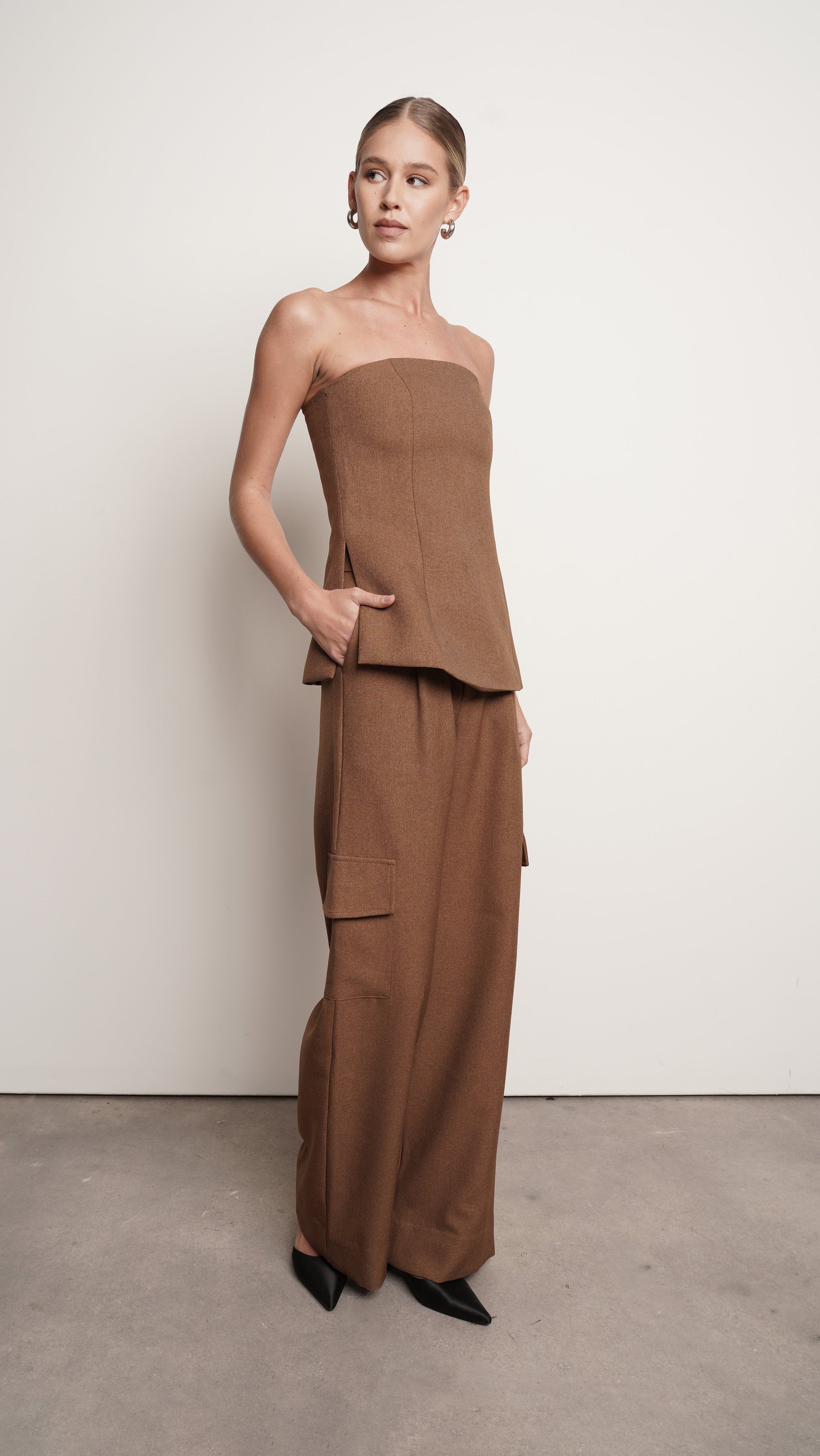 Piper Pant - Camel Pants Parentezi