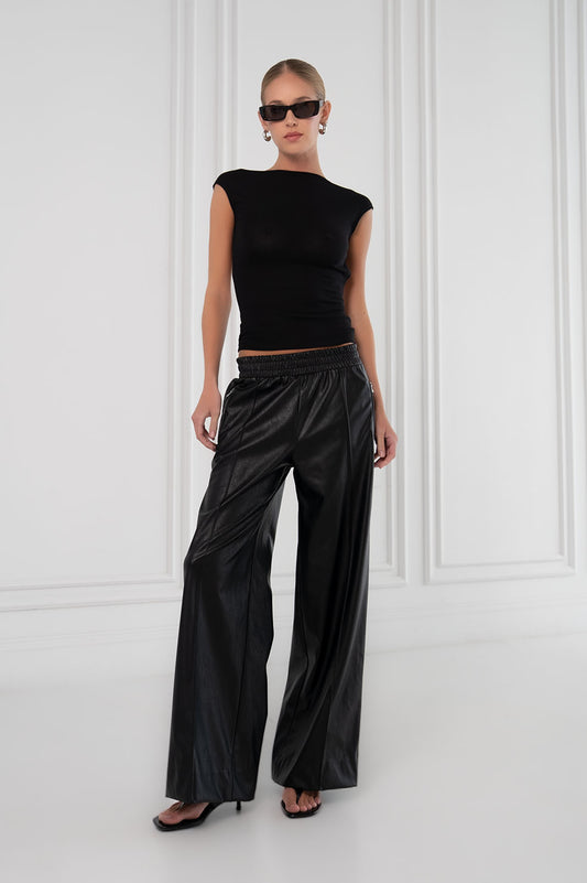 Veronica Top - Black Tops Parentezi