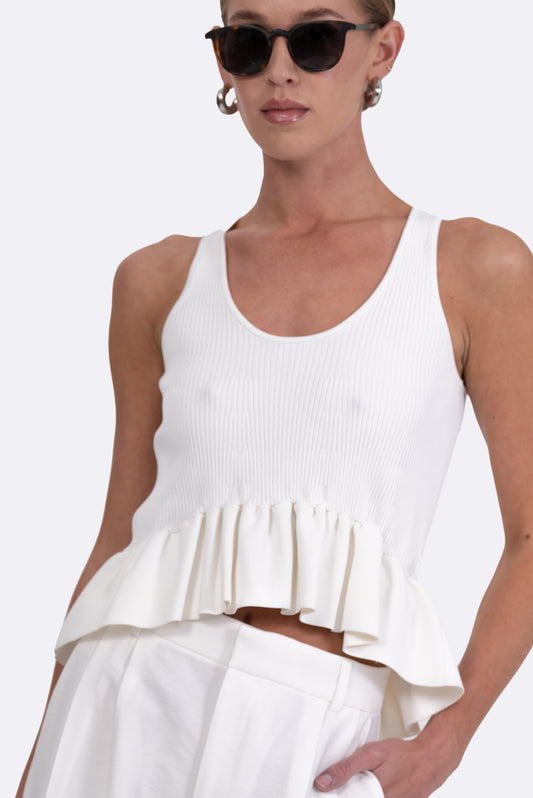 Lucia Knit Tank Top Tops Parentezi