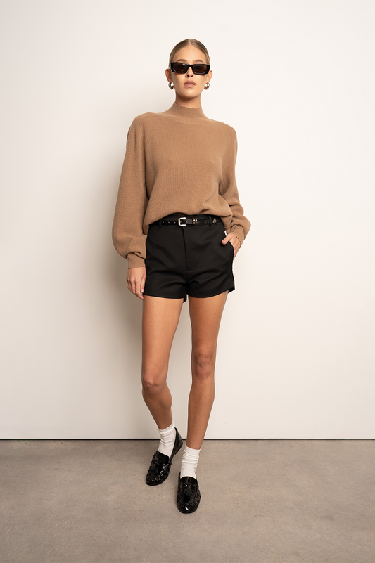 Camille Mini Short - Black Shorts Parentezi