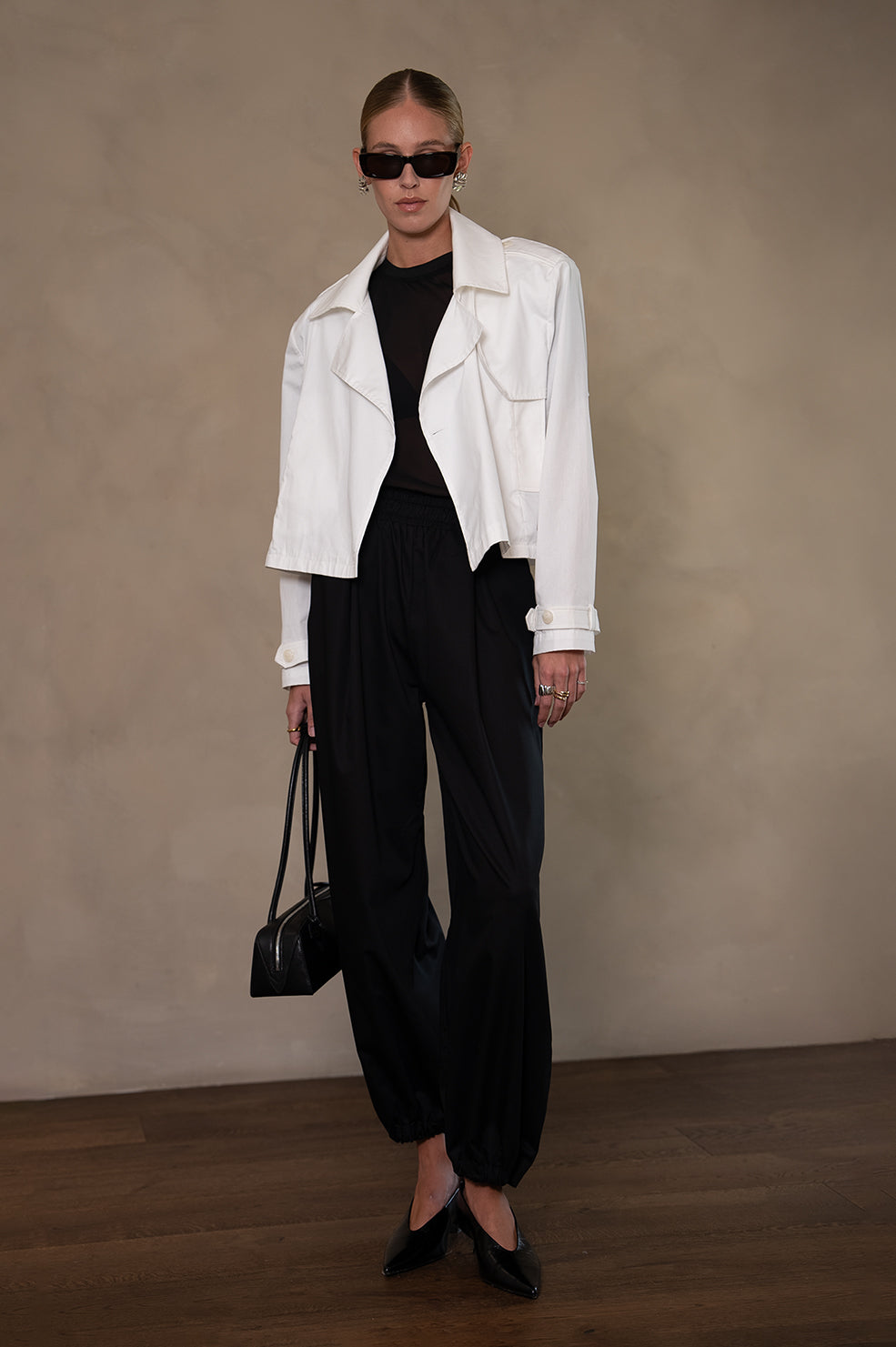 Alma Jacket - White Blazer Parentezi White XS
