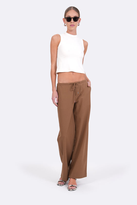 Odin Trousers - Camel BOTTOMS Parentezi