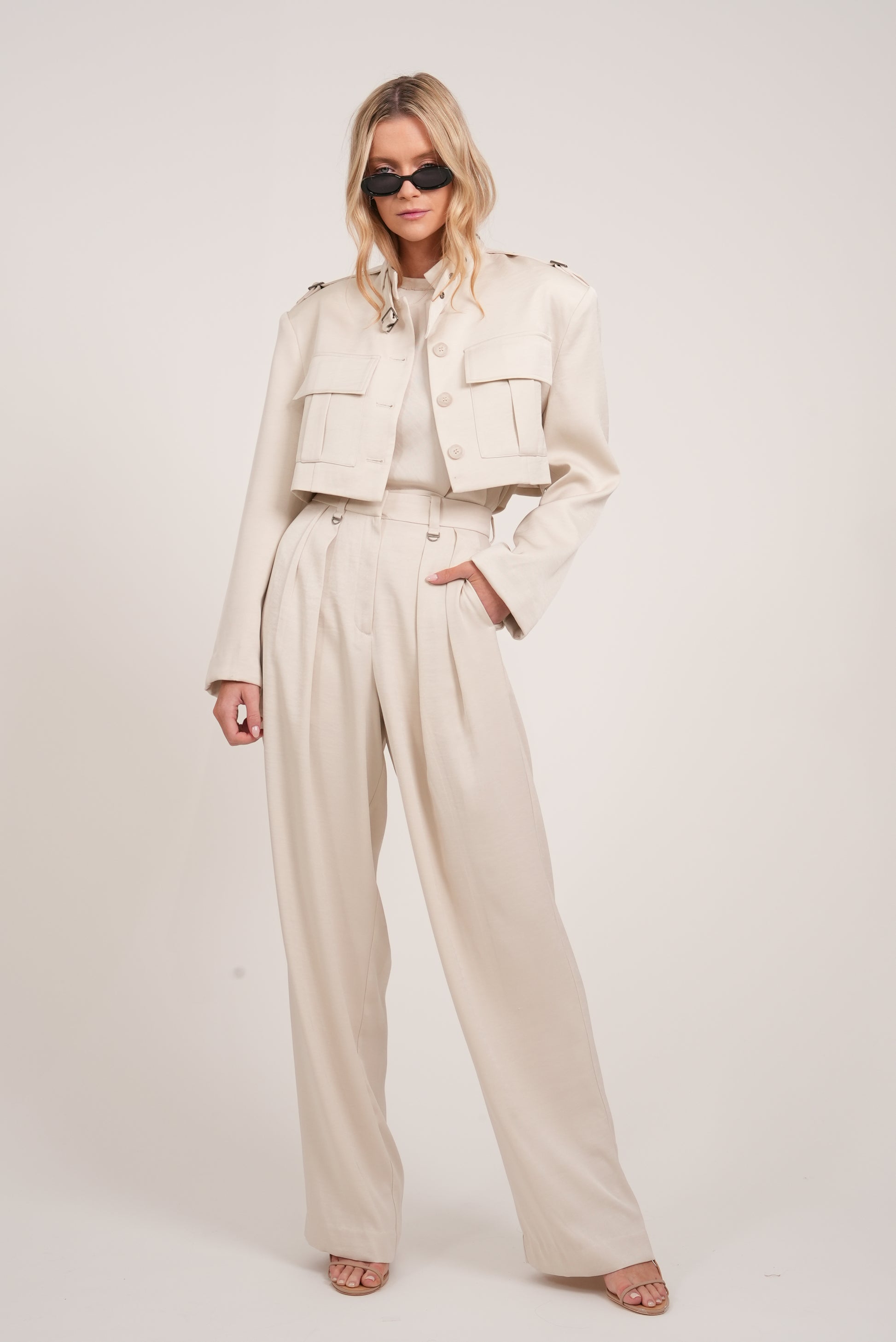 Quinn Jacket - Bone Blazer Parentezi