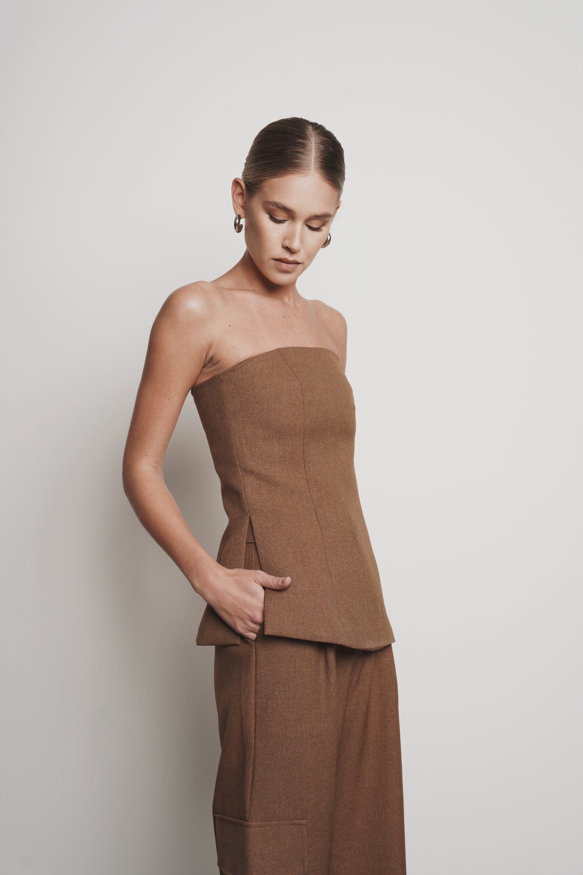 Piper Pant - Camel Pants Parentezi