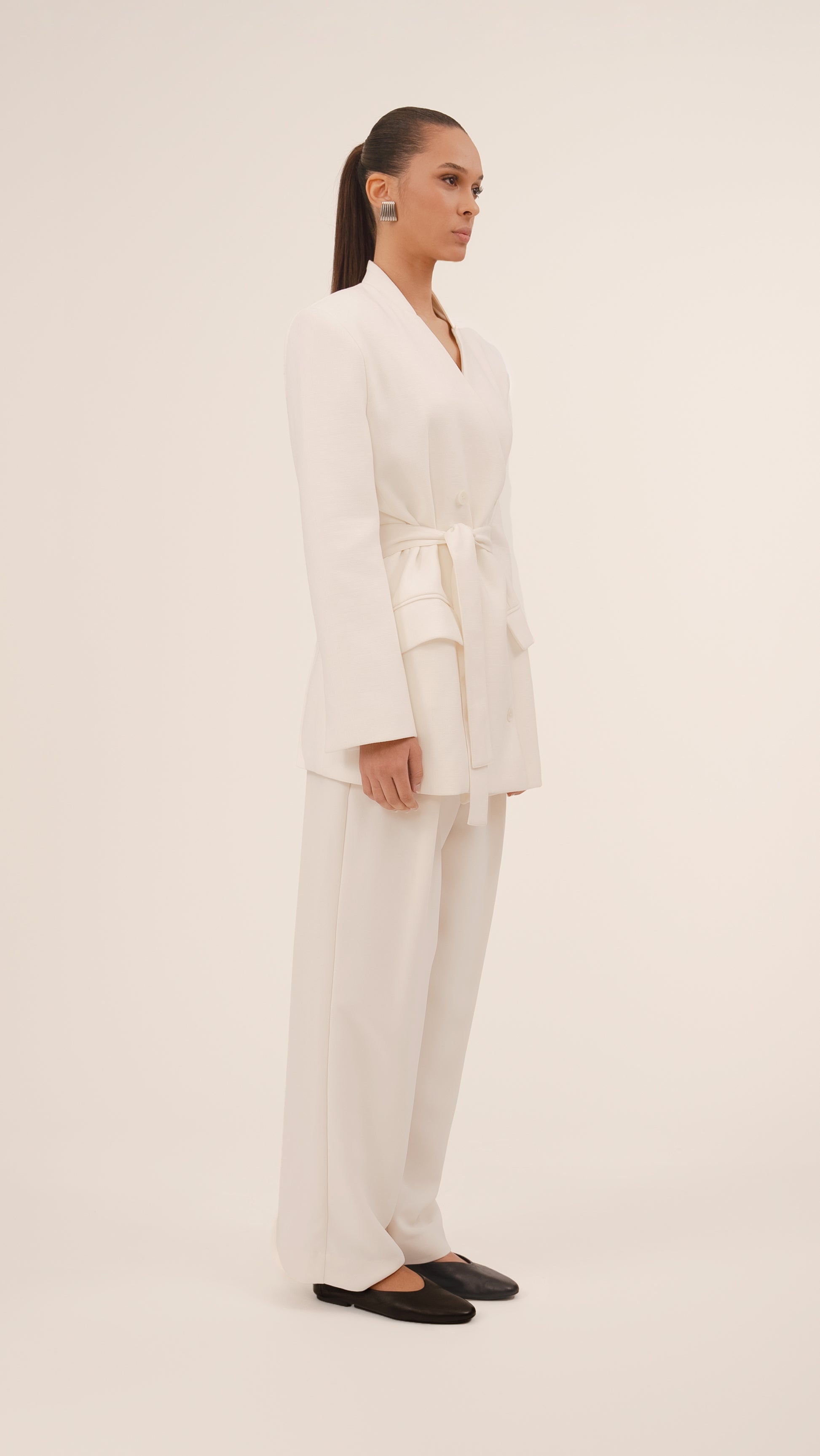 Aya Belted Blazer Blazer Parentezi