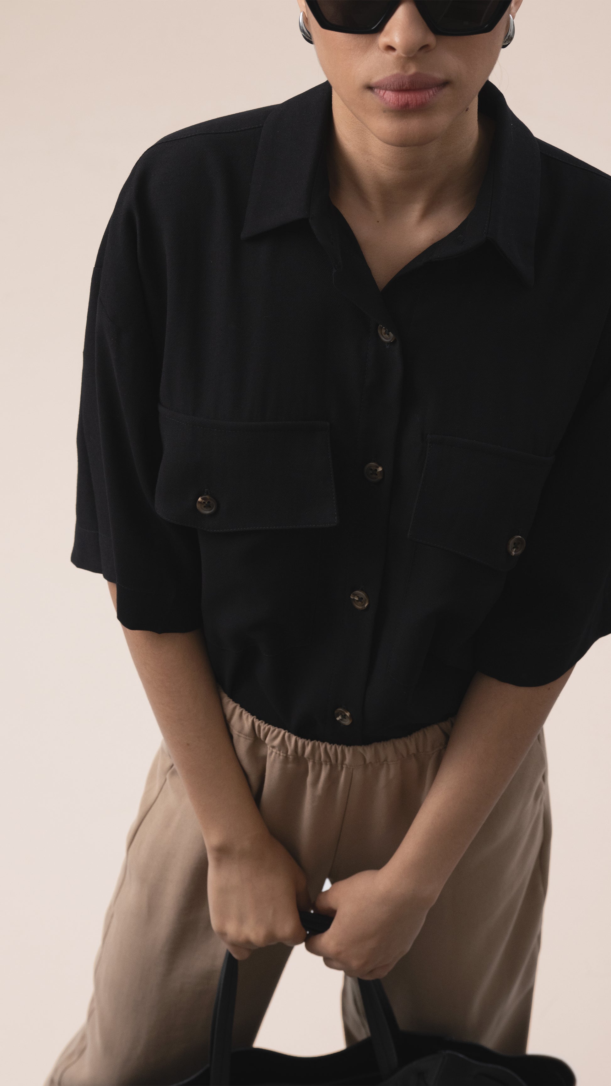 The Travel Pant - Camel BOTTOMS Parentezi