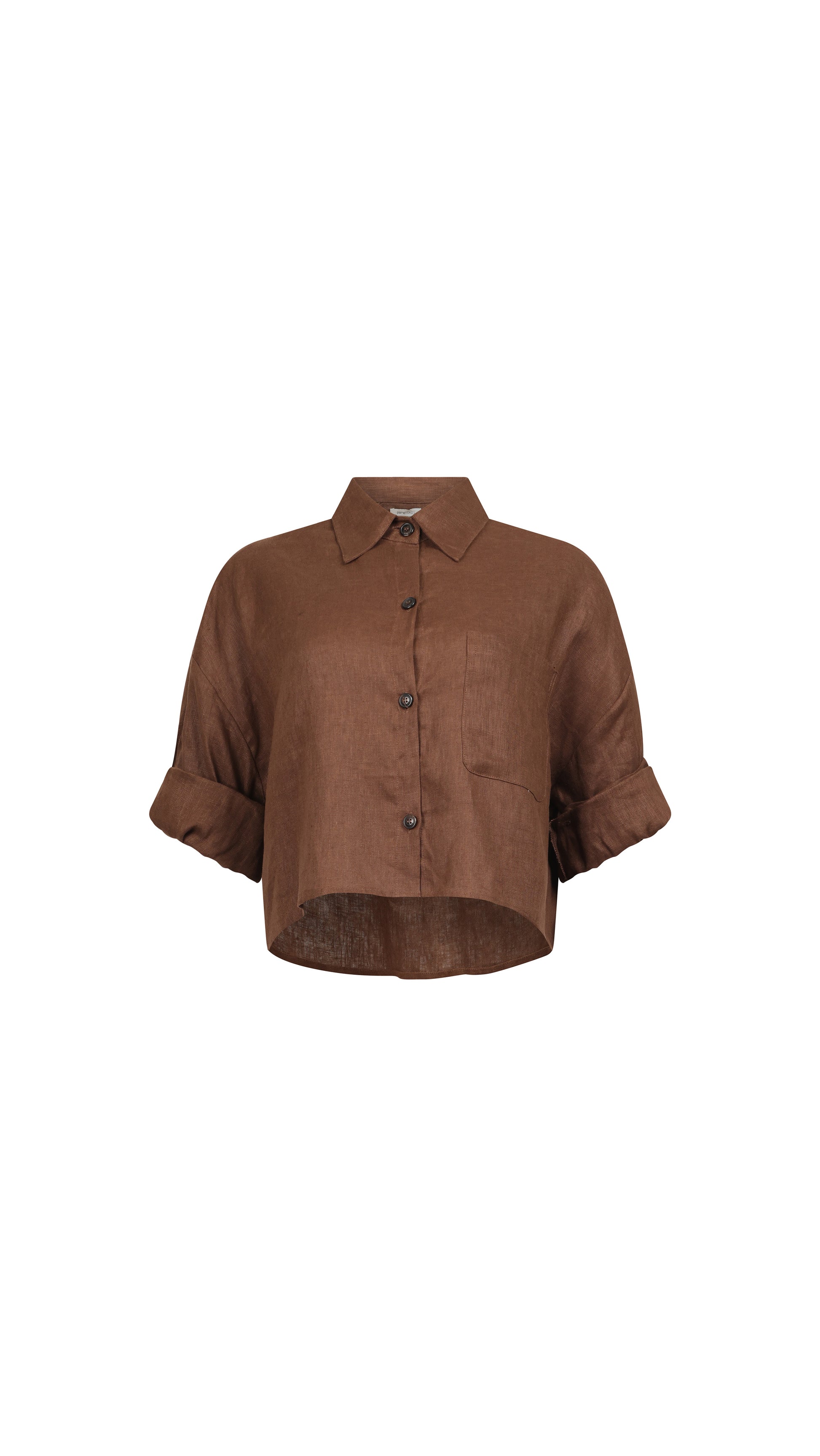 Letty Shirt - Chocolate Tops Parentezi Chocolate XS/S