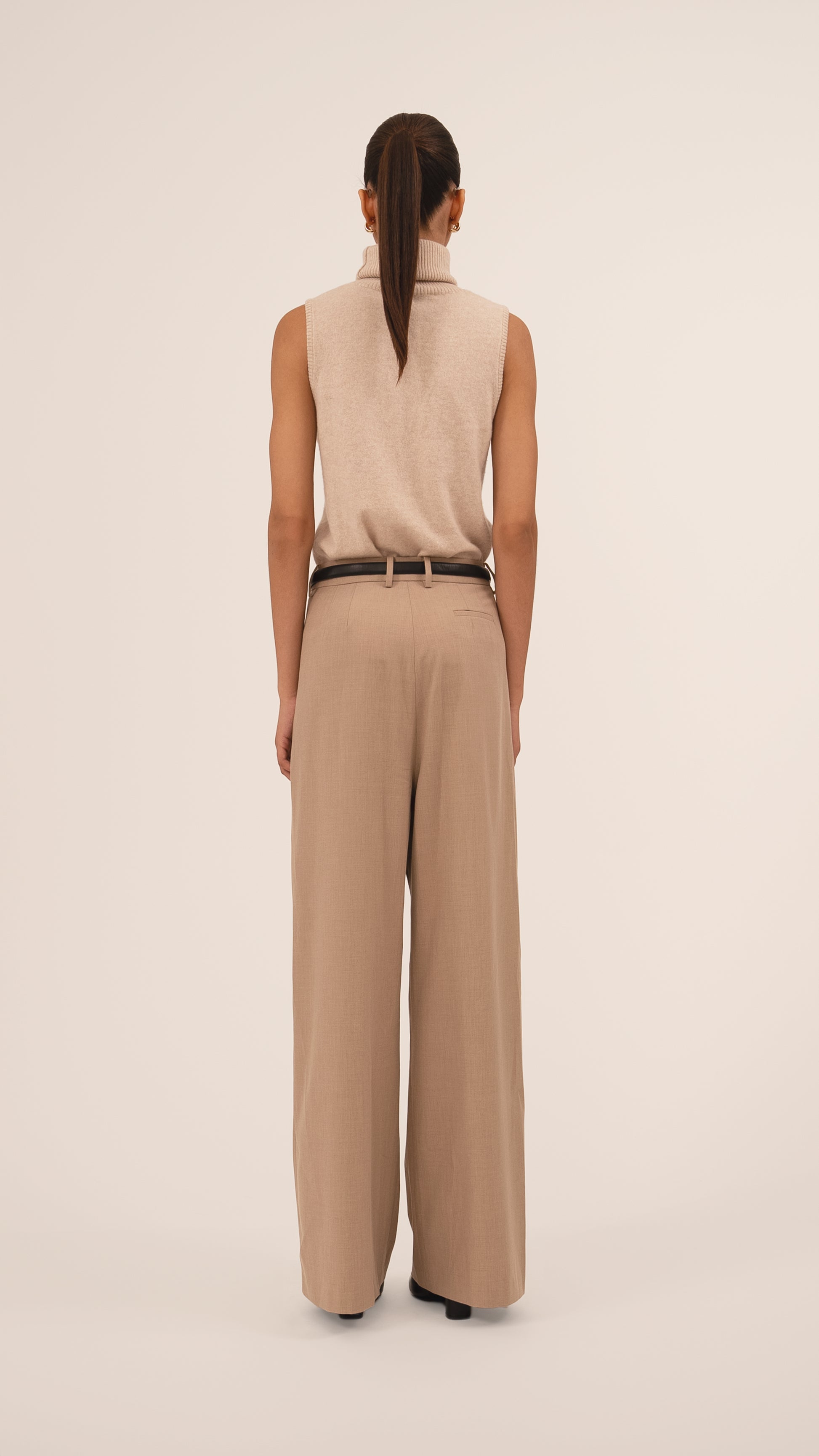 Nadine Trousers - Taupe Pants Parentezi