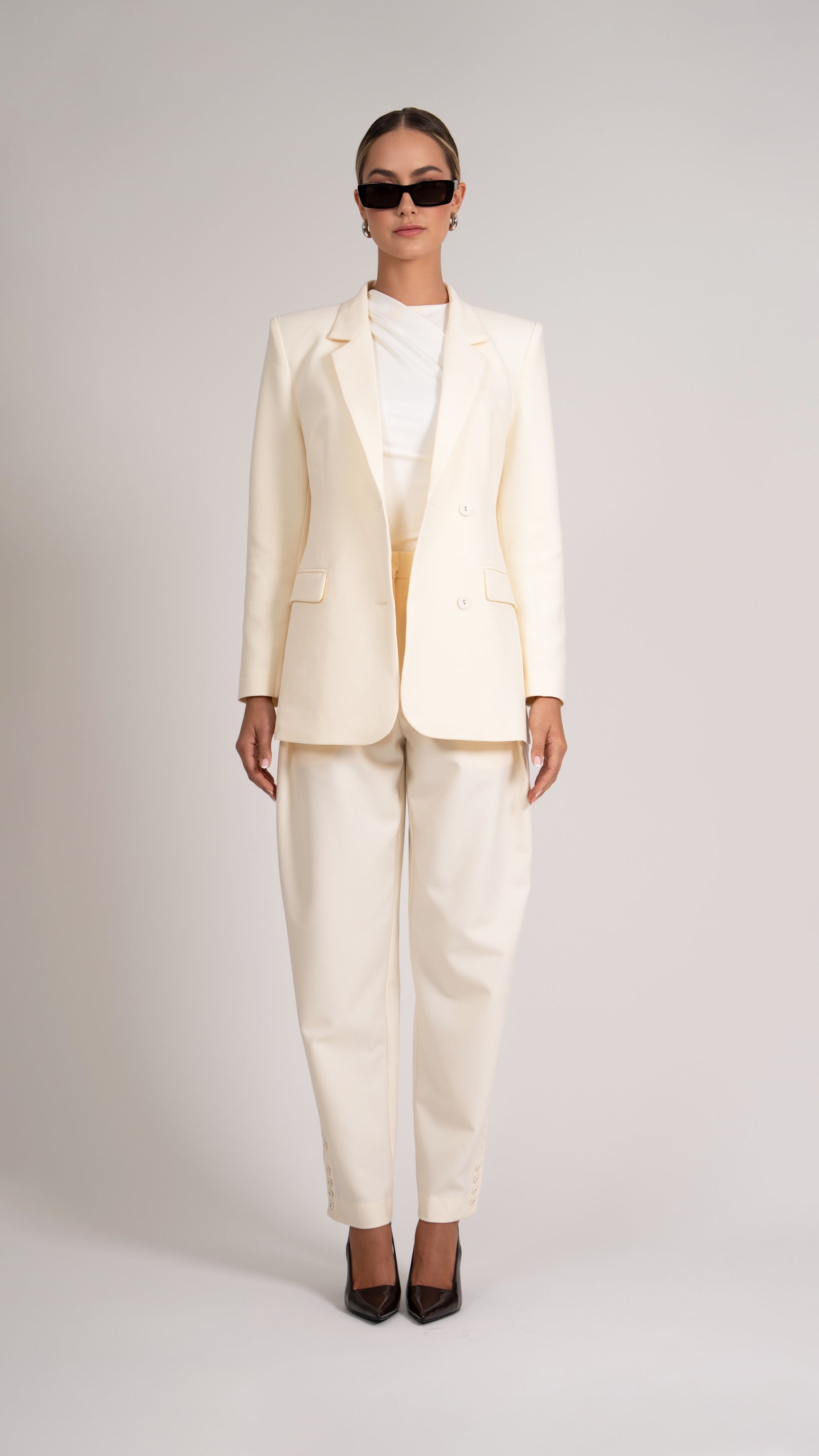 Olympia Trousers - Vanilla Parentezi