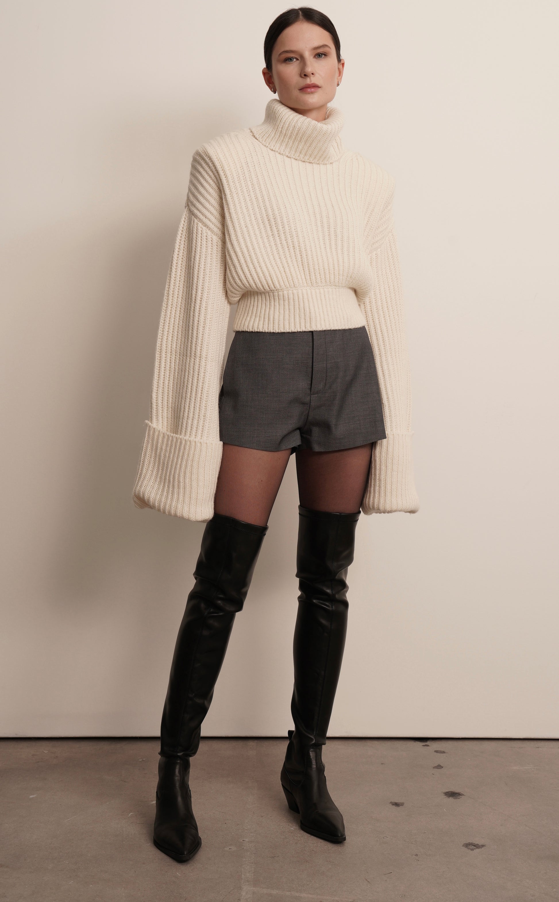 Camille Mini Short - Grey Shorts Parentezi