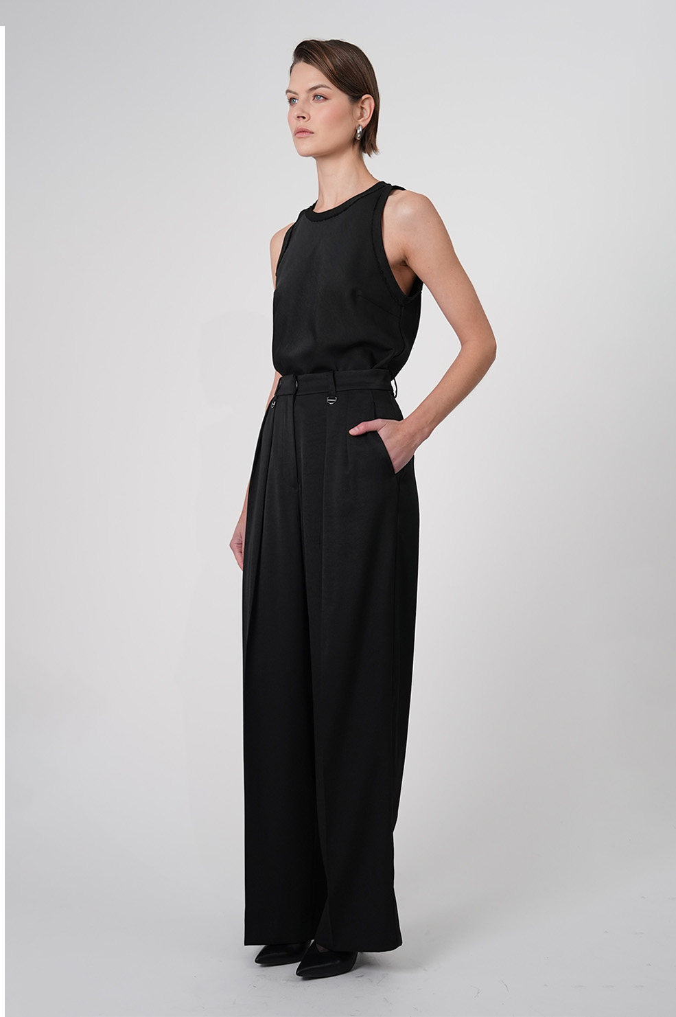 Vera Top - Black Tops Parentezi