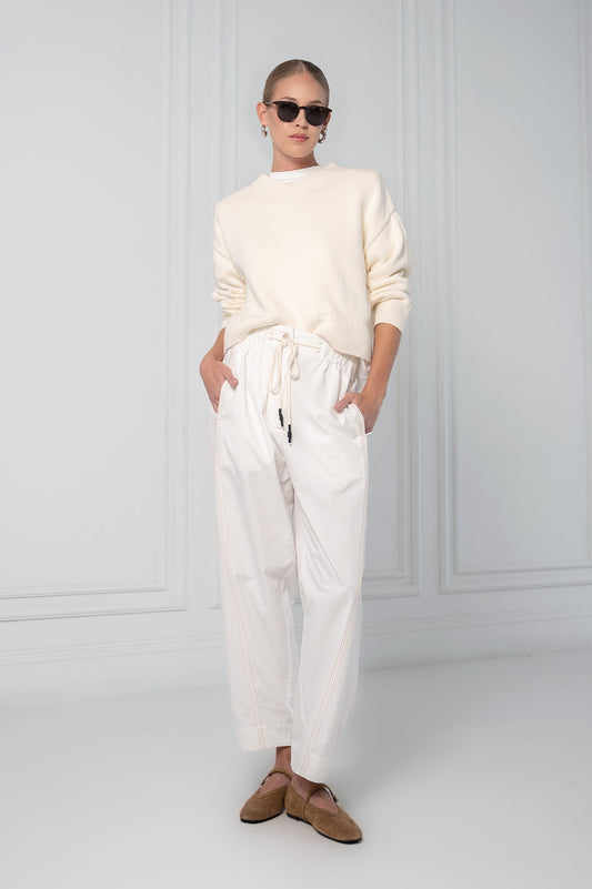 Sora Sweater -Ivory Tops Parentezi