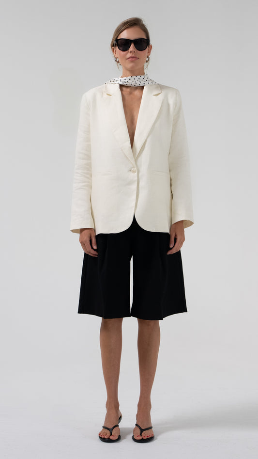Ainoha Blazer - Ivory Blazer Parentezi XS Ivory