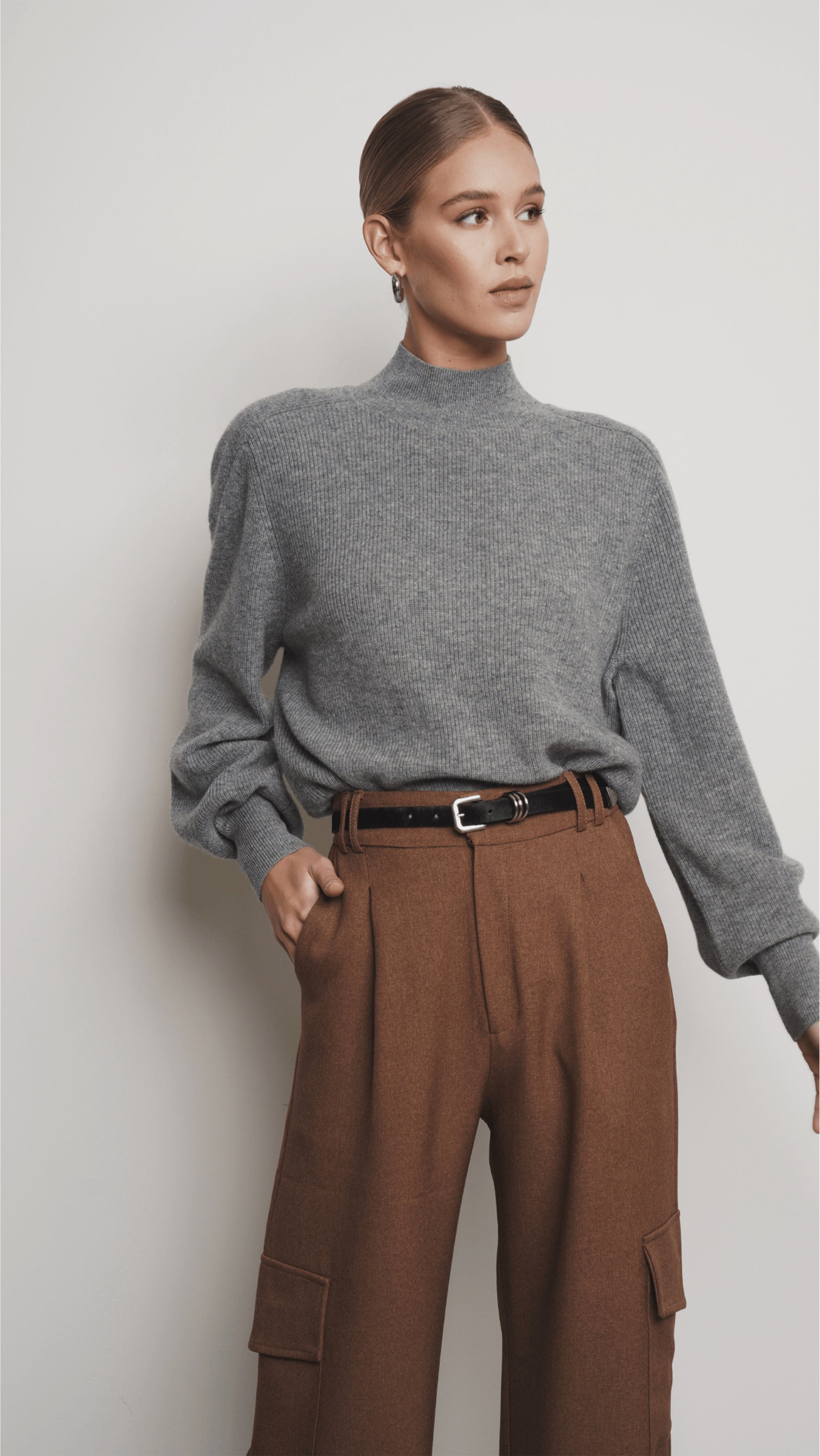 Sophia Sweater - Grey Sweaters Parentezi