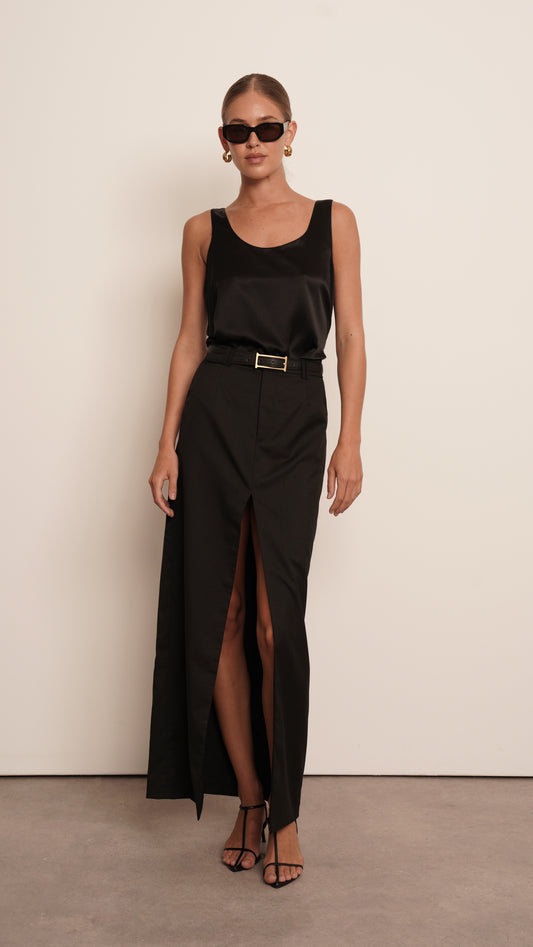 Anna Maxi Skirt - Black skirt Parentezi