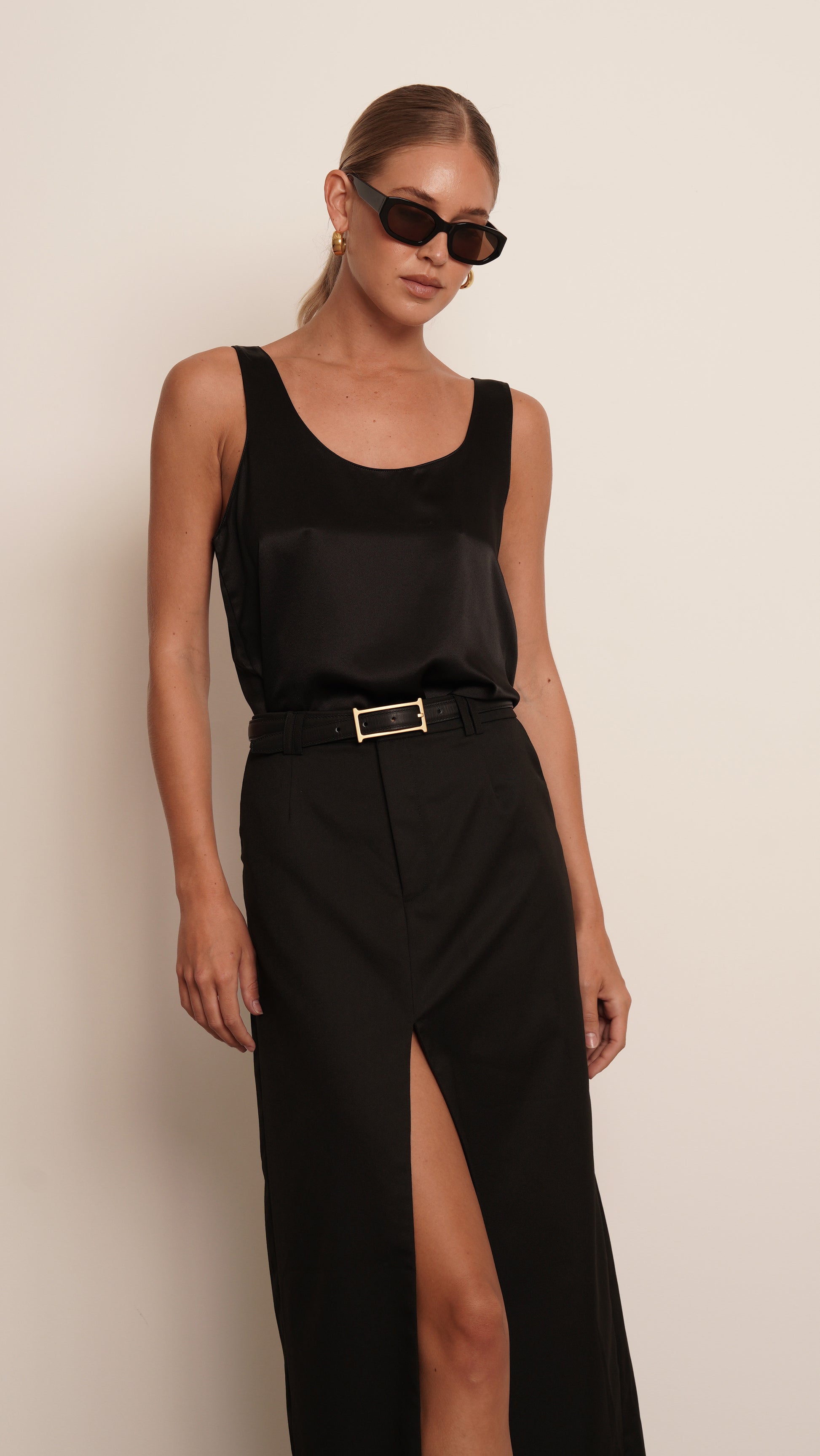 Anna Maxi Skirt - Black skirt Parentezi
