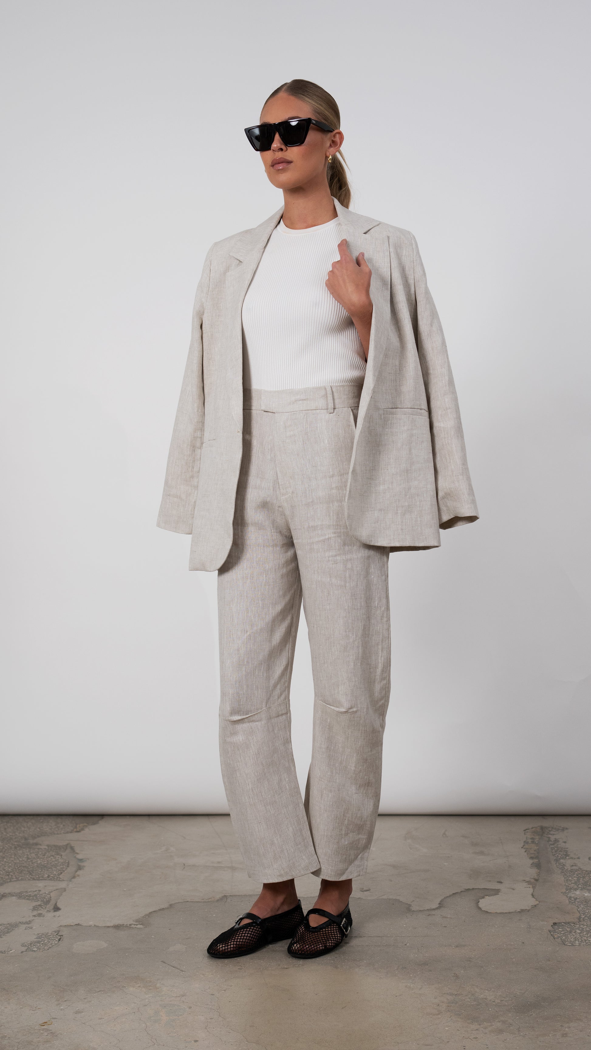 Ainoha Blazer - Oat Blazer Parentezi