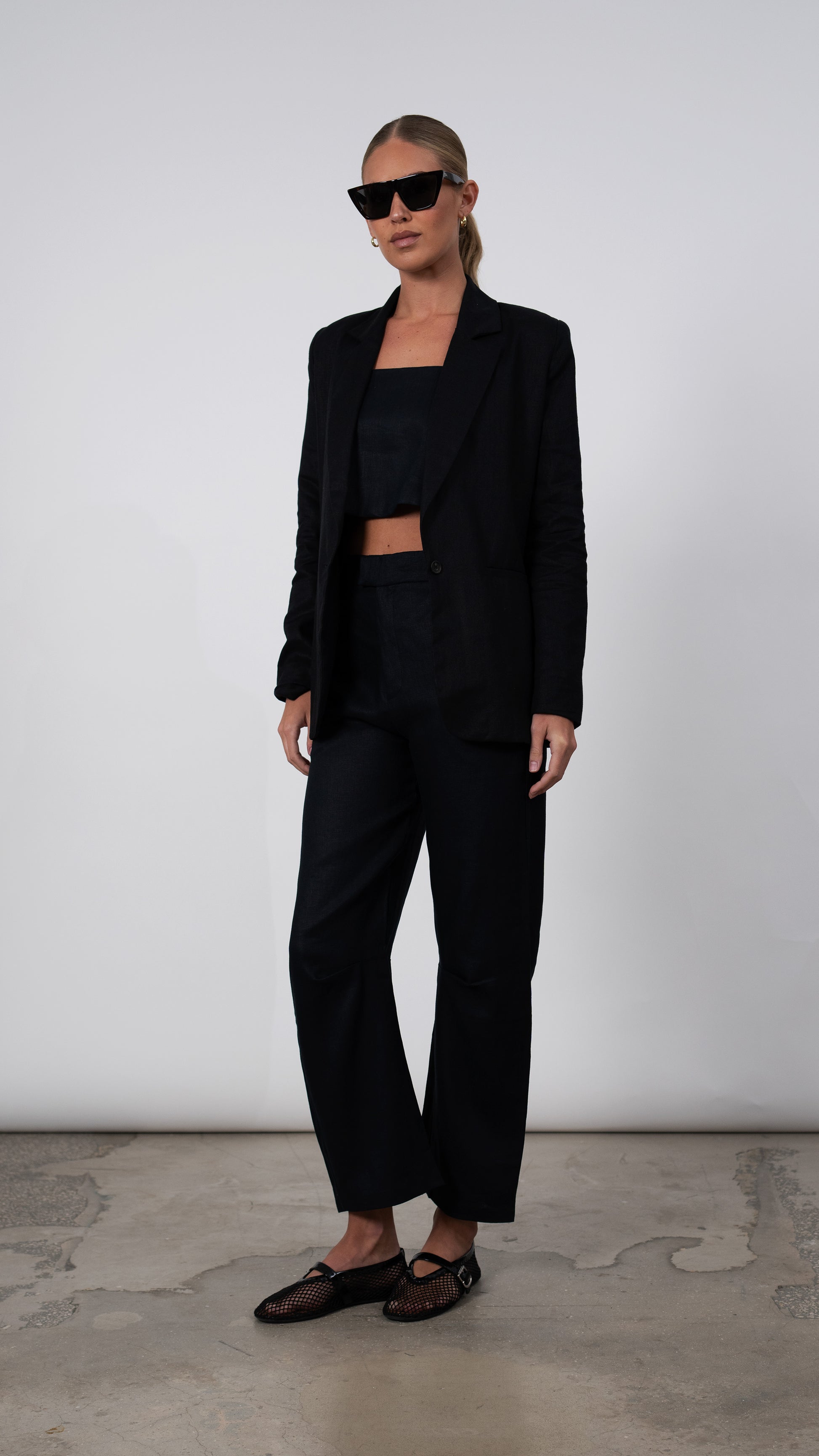 Ainoha Blazer - Black Blazer parentezi