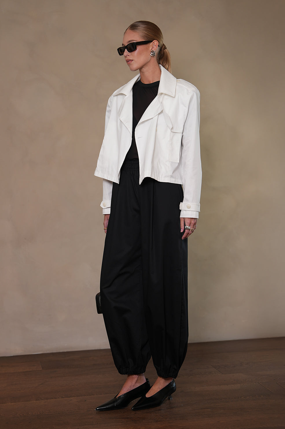 Alma Jacket - White Blazer Parentezi