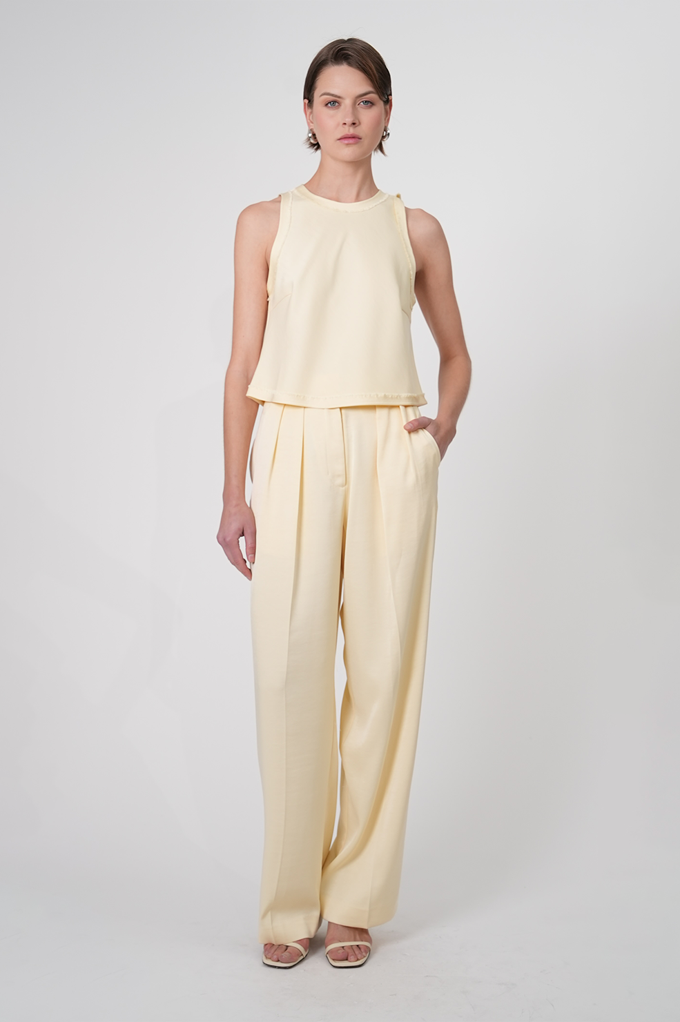 Vera Top - Baby Yellow Tops Parentezi