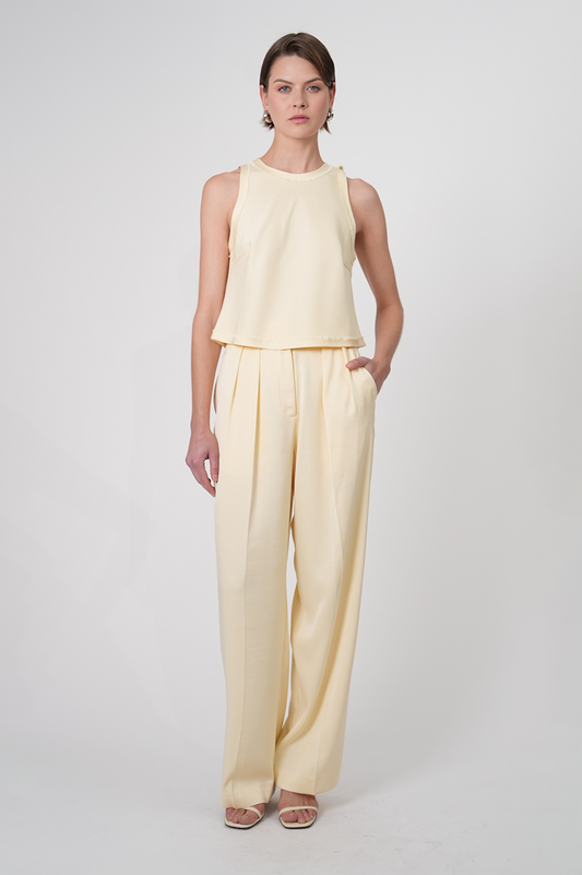 Vera Top - Baby Yellow Tops Parentezi