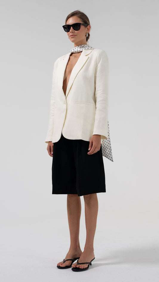 Ainoha Blazer - Ivory Blazer Parentezi
