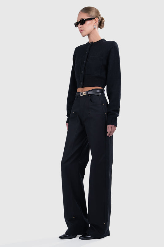 Antonella Cardigan - Black Sweaters Parentezi