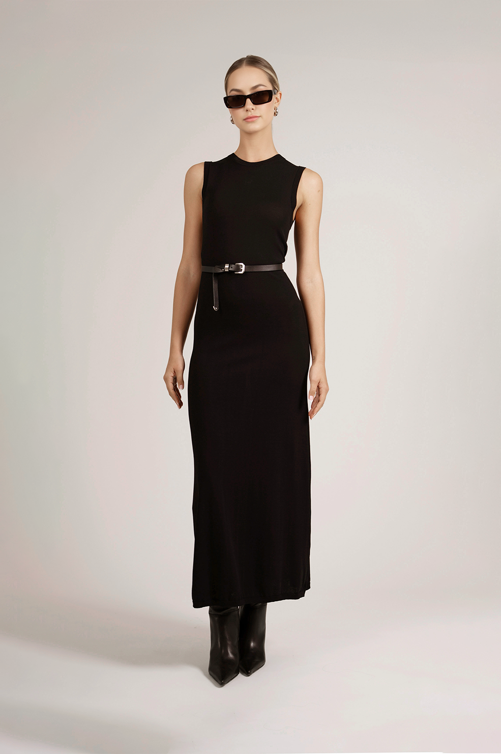 Marylin Knit Dress- Black Dress Parentezi