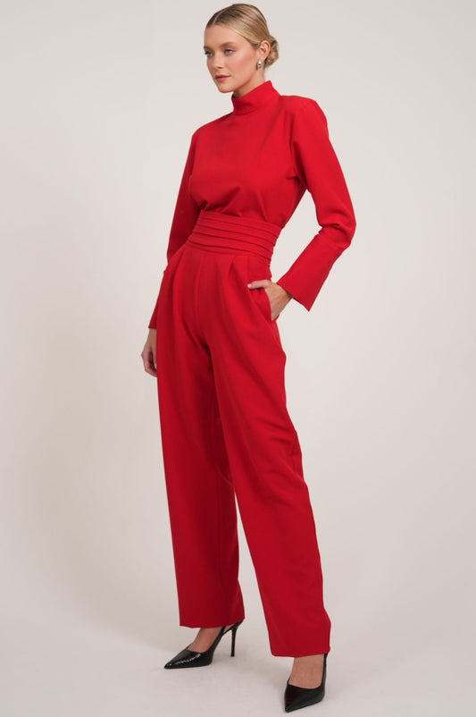 Tuxedo Pant - Red Pants Parentezi