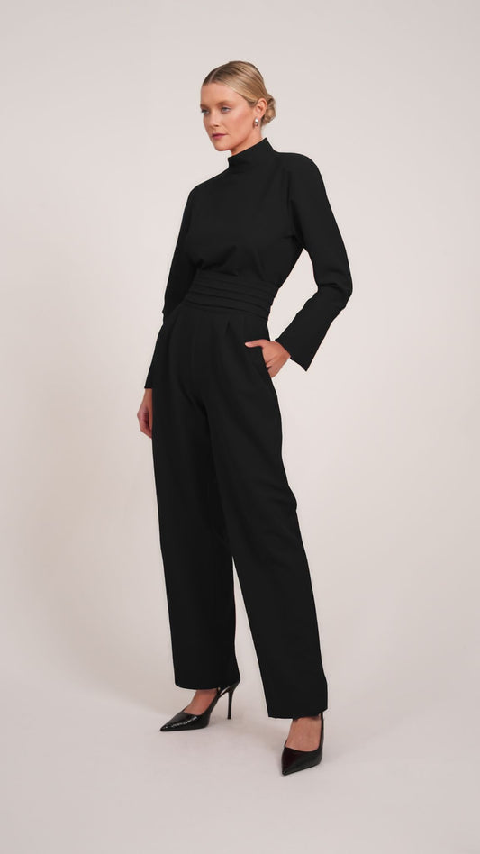 Tuxedo Pant - Black Pants Parentezi