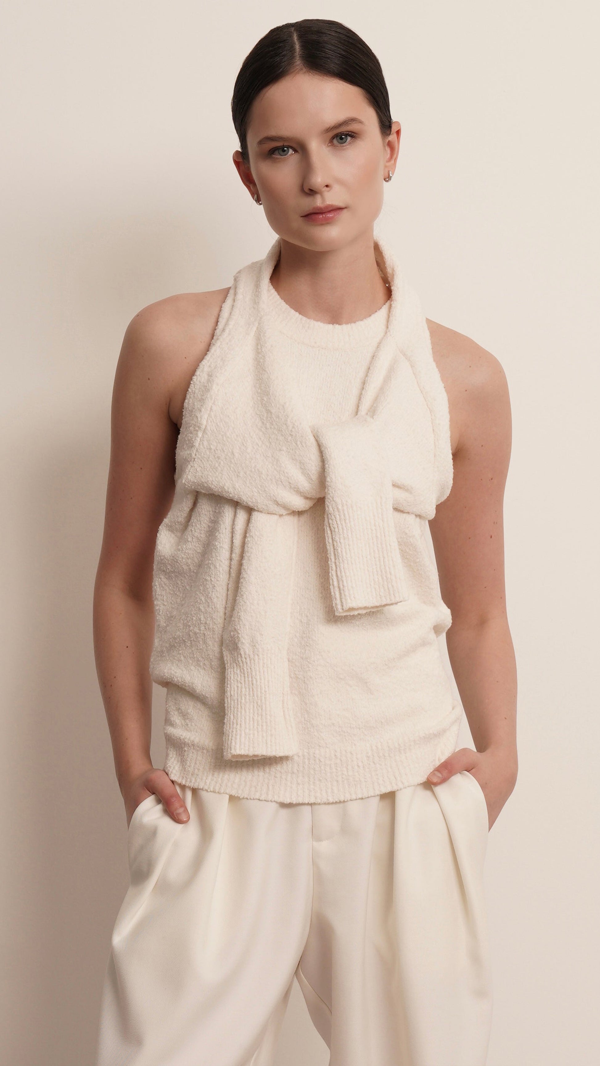 Wrapped Sweater Tops Parentezi