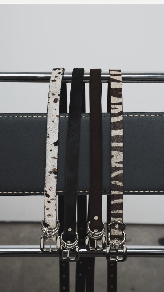 Emmett Leather Belts - Chocolate Parentezi