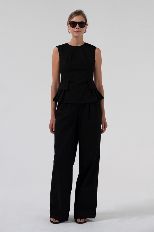 Thalia Pants - Black BOTTOMS Parentezi