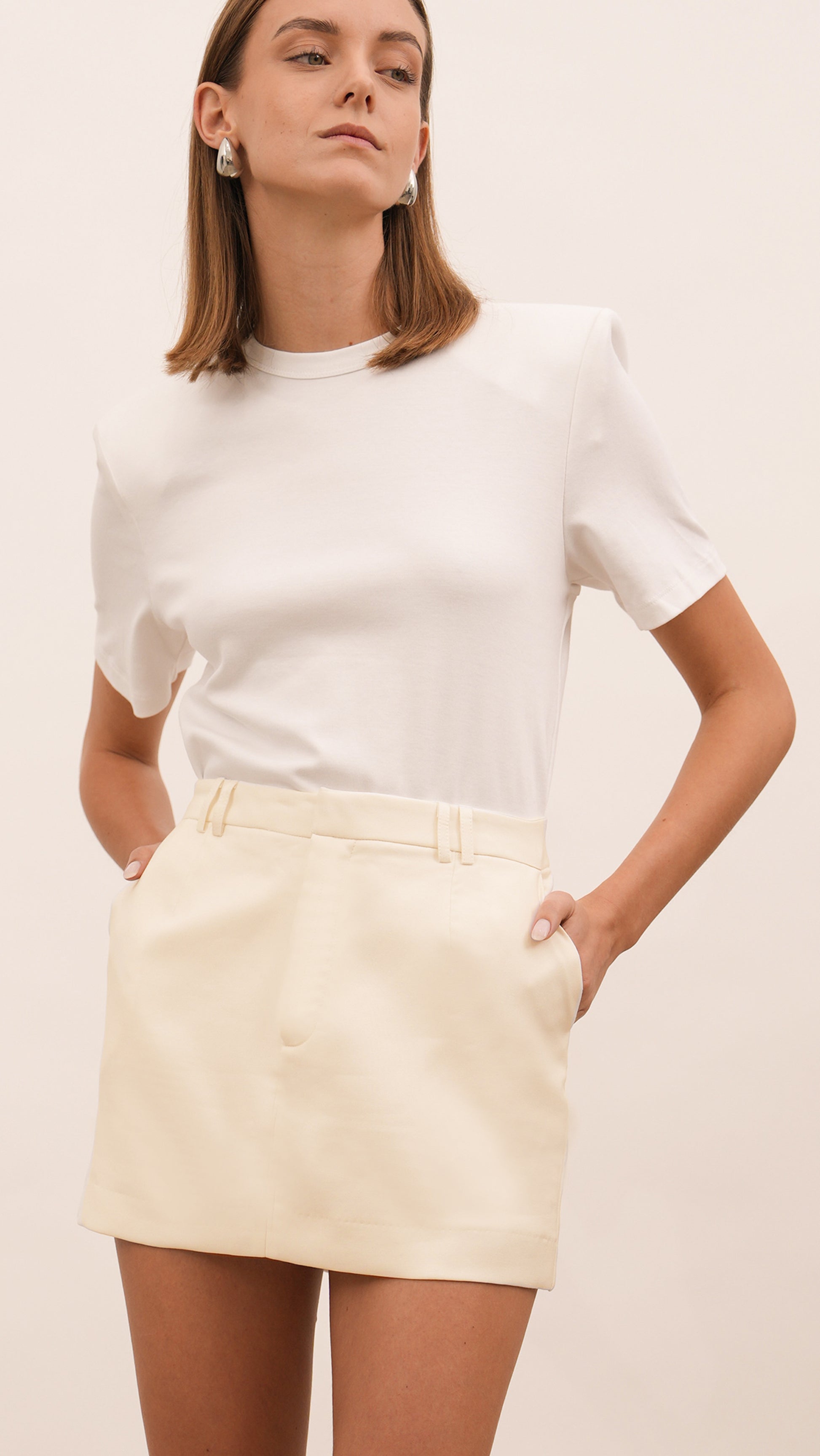 Mika Skirt - Bone skirt Parentezi