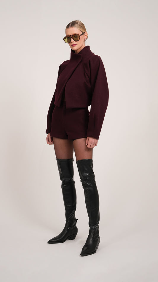 Marco Shorts - Bordeaux Shorts Parentezi