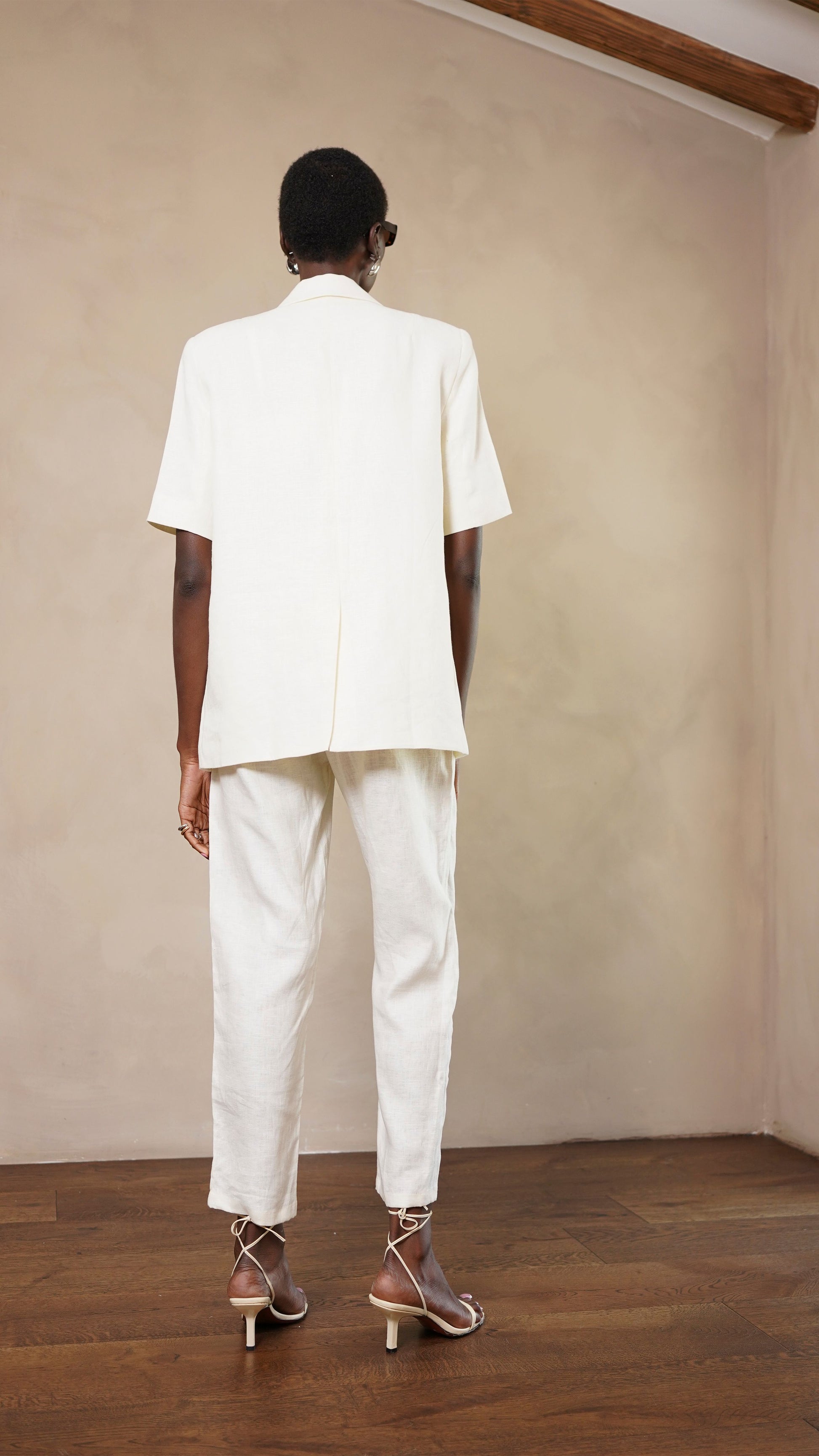 Dinah Trousers - Ivory Pants Parentezi