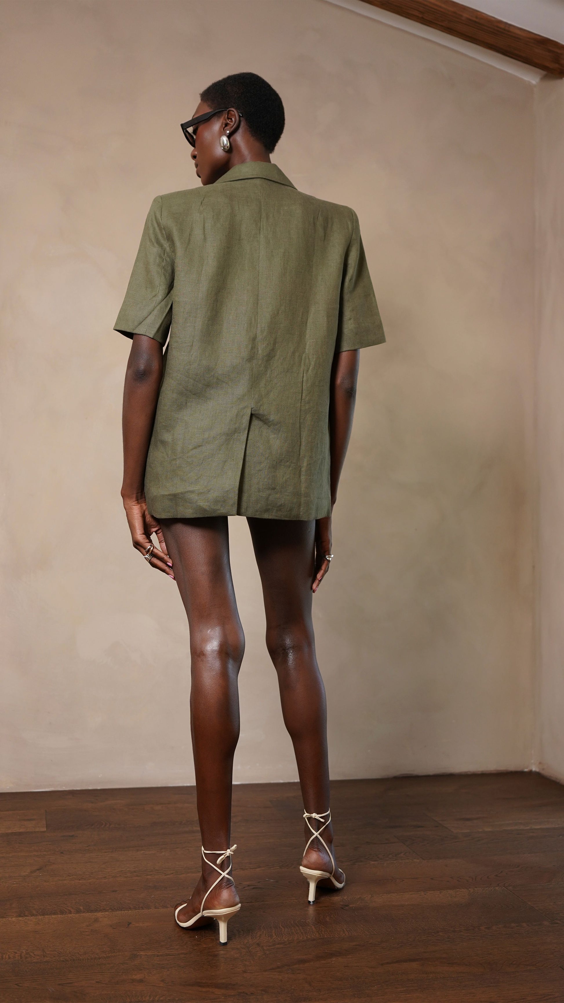 Lele Blazer - Olive Blazer Parentezi