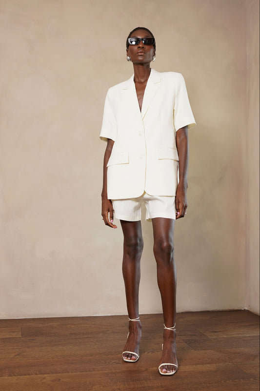 Julietta Shorts - Ivory Shorts Parentezi Ivory XS