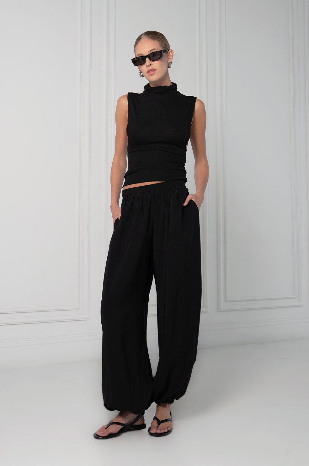 Sloan Pants - Black BOTTOMS Parentezi