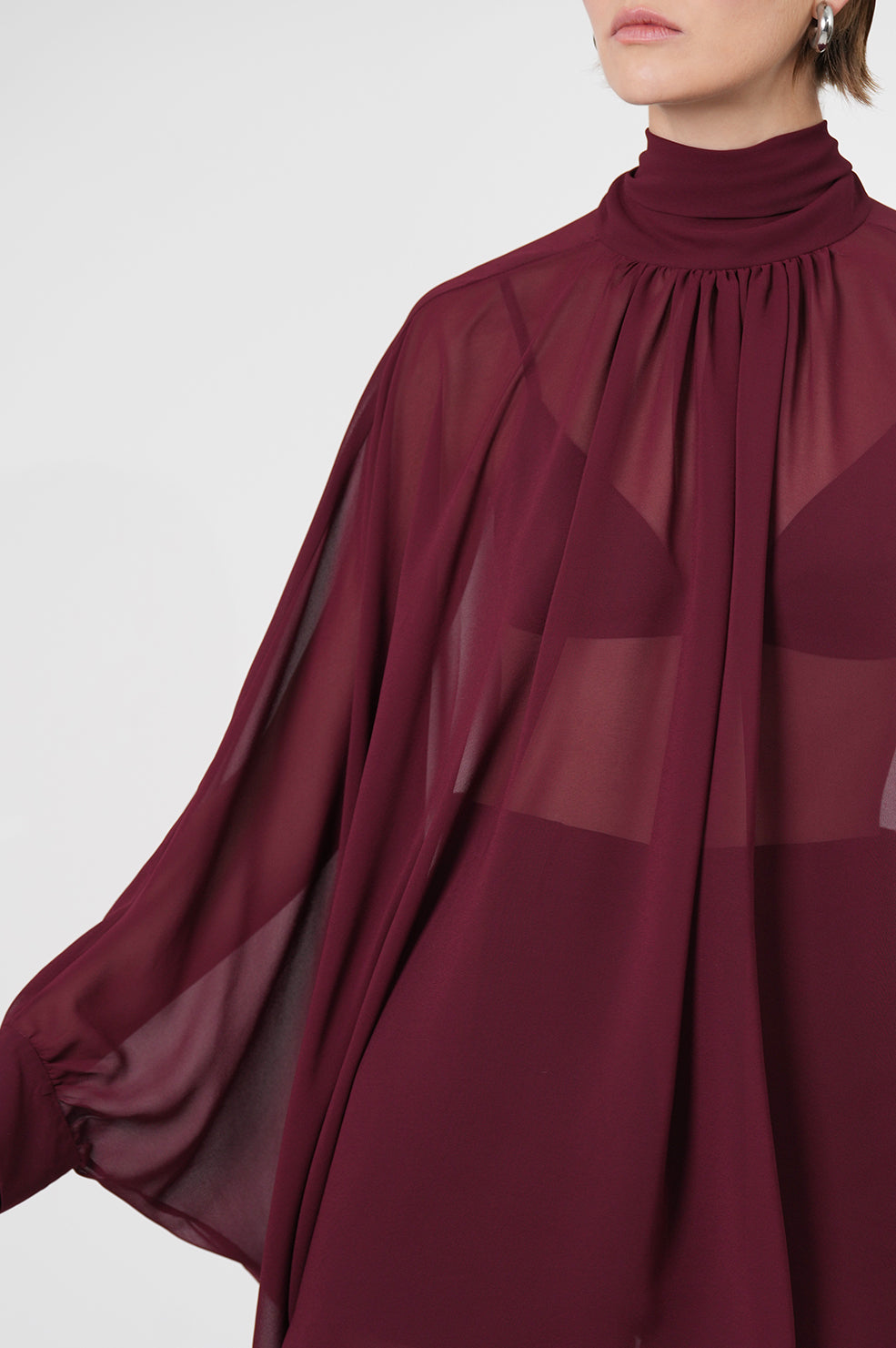 Juliette Dress - Burgundy Dress Parentezi